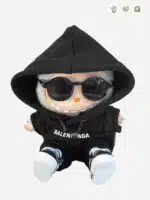 LABUBU Clothes Balenciaga Black Hoodie Outfit (1)