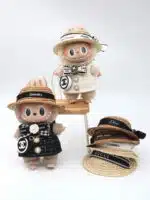 LABUBU Clothes Chanel Camellia Black and White Outift