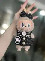 LABUBU Clothes Chanel Camellia Black and White Outift (3)