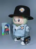 LABUBU Clothes G Dragon Blue Daisy Suit Outfit (3)
