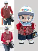LABUBU Clothes G Dragon Red Power Outfit (1)