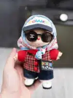 LABUBU Clothes G Dragon Red Power Outfit (2)