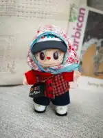 LABUBU Clothes G Dragon Red Power Outfit (3)