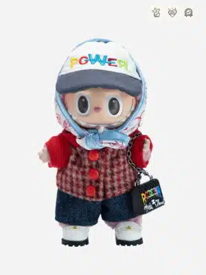LABUBU Clothes G Dragon Red Power Outfit
