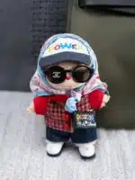 LABUBU Clothes G Dragon Red Power Outfit (4)