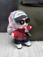 LABUBU Clothes G Dragon Red Power Outfit (5)