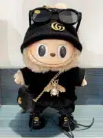 LABUBU Clothes Gucci Black Sweater Outfit (1)