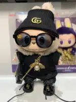 LABUBU Clothes Gucci Black Sweater Outfit (4)