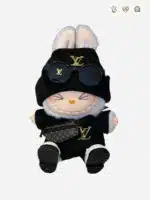LABUBU Outfits Black LV Sweater