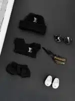 LABUBU Outfits Black LV Sweater (2)