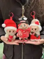 Labubu Red Chic Explorer Outfit – Inspired by LV Style Doll Clothes (6)