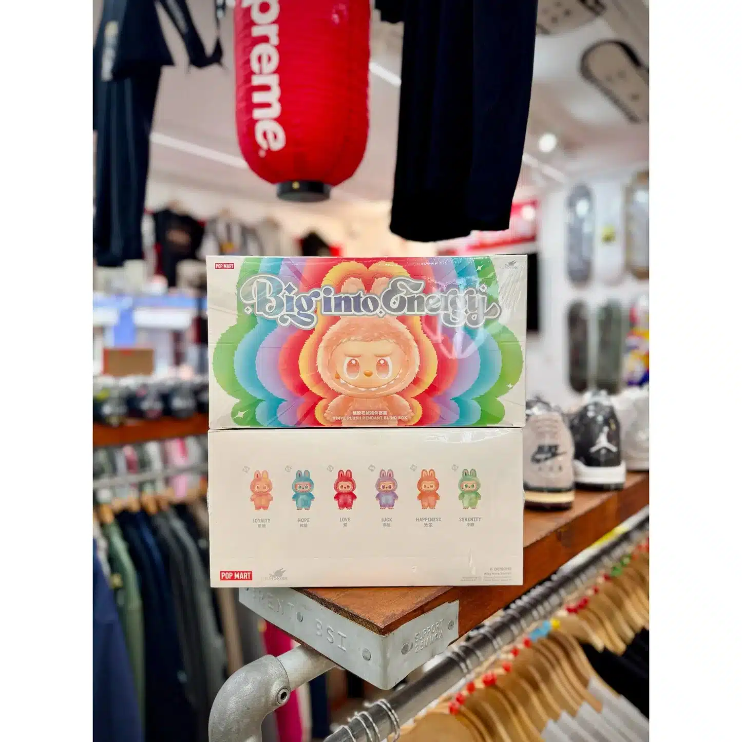 Pop Mart Labubu The Monsters Big into Energy Series Vinyl Plush Pendant Single Blind Box