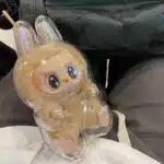 Clear Protective Display Case for LABUBU Figures – Fits The Monsters Have a Seat, Exciting Macaron, Big into Energy Series (2)