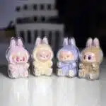 Clear Protective Display Case for LABUBU Figures – Fits The Monsters Have a Seat, Exciting Macaron, Big into Energy Series (4)