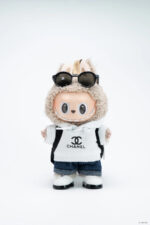 LABUBU Clothes Chanel Black And White Hoodie Dress (1)