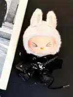 LABUBU Clothes Chanel Black Hoodie Outfits (2)