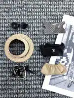 LABUBU Clothes Classic LV Leather