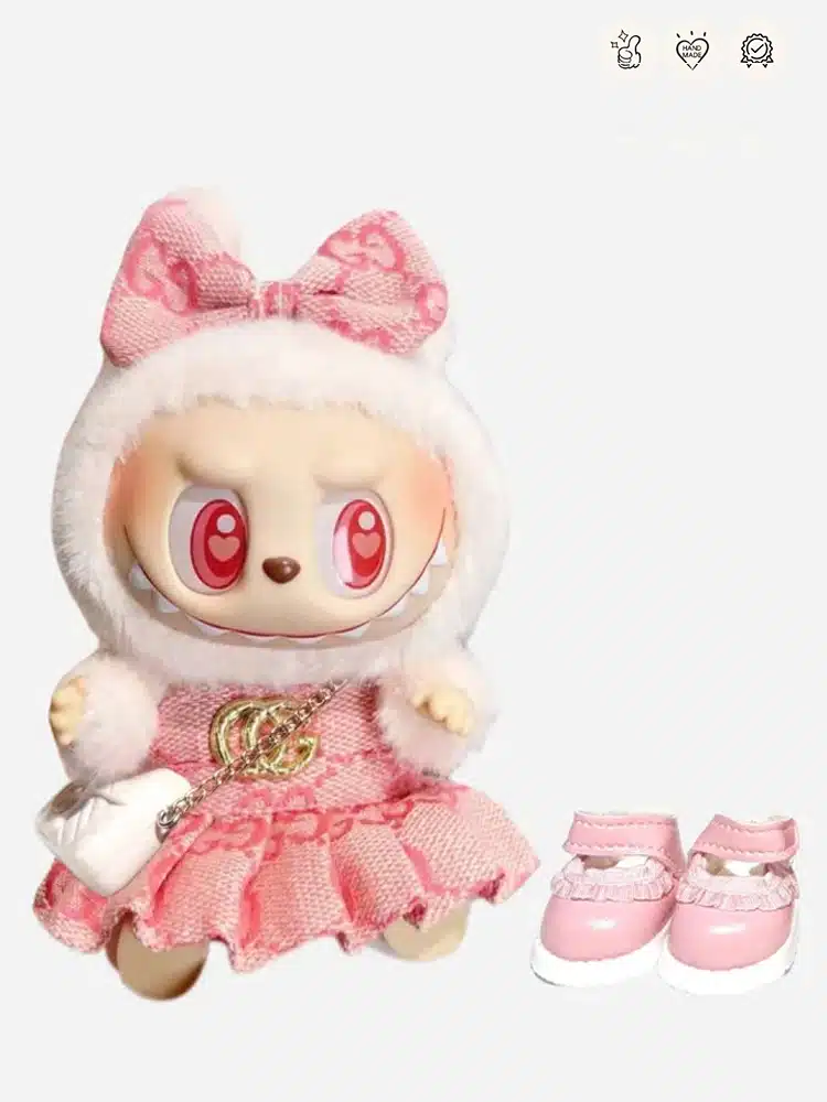 LABUBU Clothes Gucci Overall Dress Suite (3)