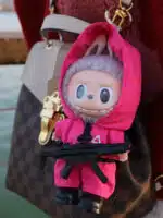LABUBU Clothes The Organizer of Squid Game Red Outfits (1)