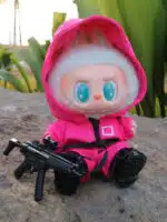 LABUBU Clothes The Organizer of Squid Game Red Outfits (2)