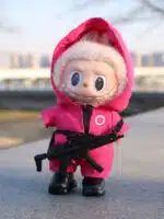 LABUBU Clothes The Organizer of Squid Game Red Outfits (3)