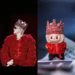 LABUBU G Dragon Red Rose & Crown Outfit – Stylish Doll Clothes Inspired by K pop Fashion (17)