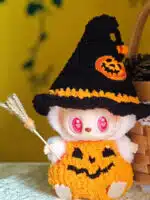 LABUBU Outfits Halloween Spooky Pumpkin Party