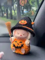 LABUBU Outfits Halloween Spooky Pumpkin Party (2)