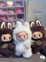 Little Zimomo Labubu – Handmade Custom Plush from Authentic V1V2 Doll (4)