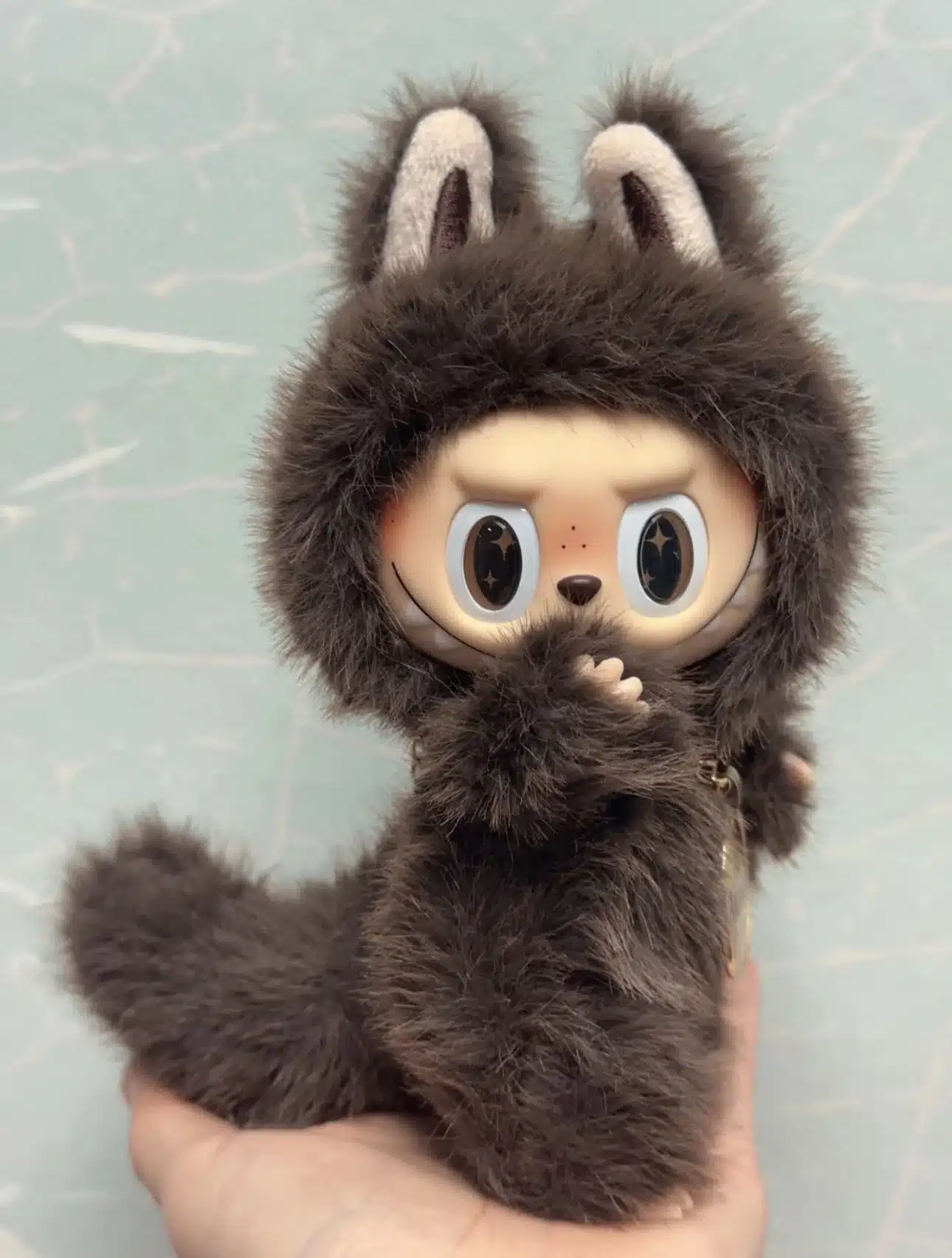 Little Zimomo Labubu – Handmade Custom Plush from Authentic V1V2 Doll (9)